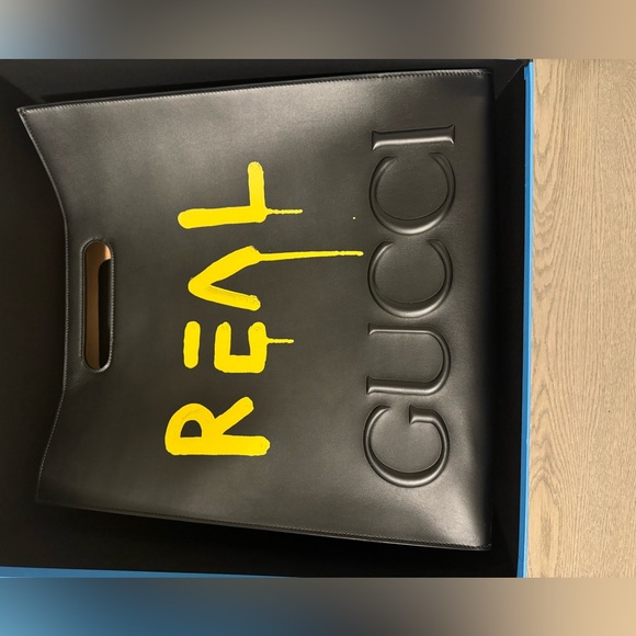 Gucci Ghoste XL leather tote - Picture 2 of 7